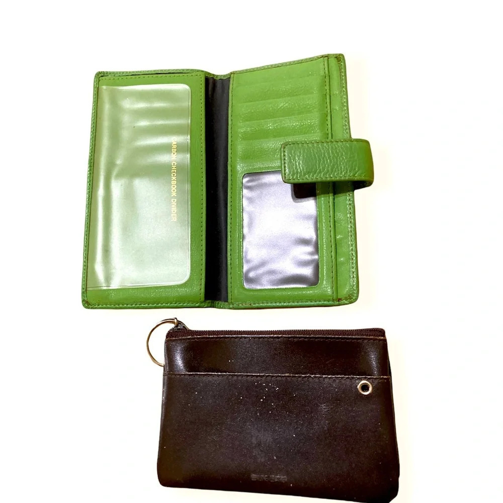 Lot Of 2 Of Wallets Coin Purse & CC Wallets - Picture 1 of 5